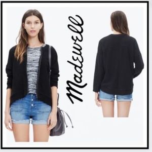 Madewell Cotton Zip-front Textured Jacket